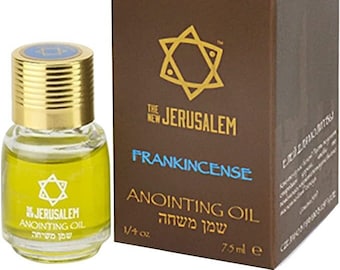 Frankincense Anointing Oil, Holy Land Bible Oil, Jerusalem