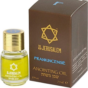 Frankincense Anointing Oil Bible Oil from the Holy land Spiritual from Jerusalem, Handmade with Natural Ingredients