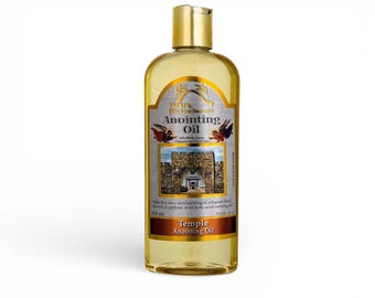 Temple Anointing Oil – Frankincense, Myrrh & Spikenard – 250 ml / 8.45 fl oz from Jerusalem
