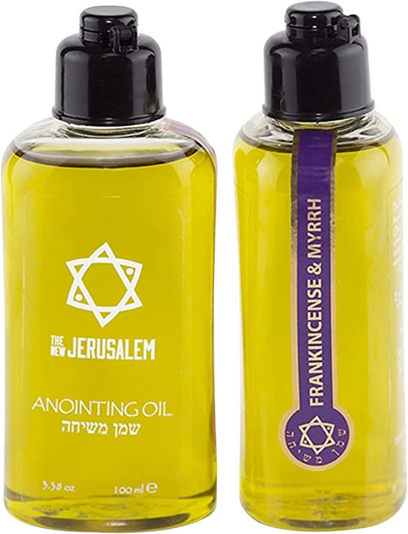 Frankincense and Myrrh Anointing Oil From the Bible Land Jerusalem