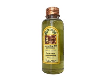 Frankincense, Myrrh & Spikenard Anointing Oil 100 ml Jerusalem Blend for Prayer from Holy Land