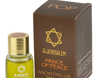 Prince of Peace Anointing Oil, Myrrh Scented, Handmade in Jerusalem