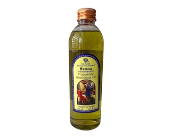 Aceite de unción de henna 250 ml (8,45 fl oz) – Mezcla de Jerusalén para la unción espiritual y la oración de la Tierra Santa, Israel