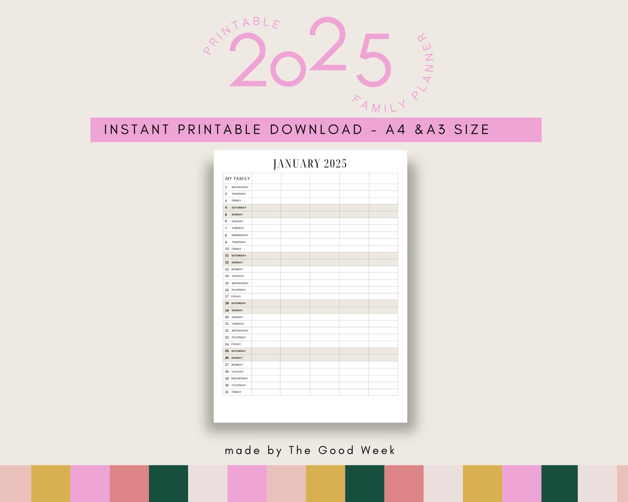 2025 Printable Calendar 2025 Printable Family Calendar 2025 Printable Family Planner 2025 Calendar 5 Column 2025 Portrait Calendar - Etsy 2025-printable-calendar-2025-printable-family-calendar-2025-printable-family-planner-2025-calendar-5-column-2025-portrait-calendar-etsy