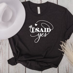 I Said Yes Digital Download: Wedding Engagement SVG PNG PDF