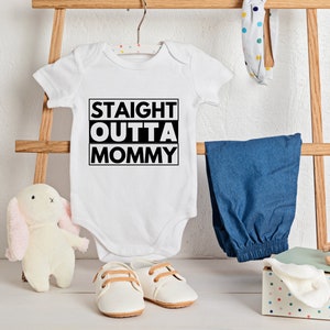 Directamente de mamá SVG - png - pdf - Archivo de corte Cricut - nueva mamá svg - Descarga digital - Archivos SVG - Recién nacido svg - lindo bebé svg