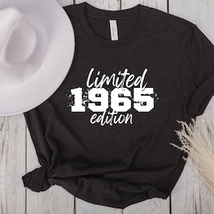 Limited Edition 1965 SVG PNG | 1965 Png, Birthday Svg, 1965 Svg, Birthday Png, Cricut File, Svg File, Digital Cut File, Instant Download