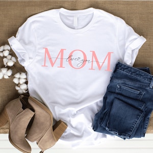 We Love You Mom SVG PNG PDF, Best Mom Ever Svg, Happy Mother&#39;s Day Svg, Mom Tile Svg, Gift for Mom, Mom Svg, Mother&#39;s Day Tile