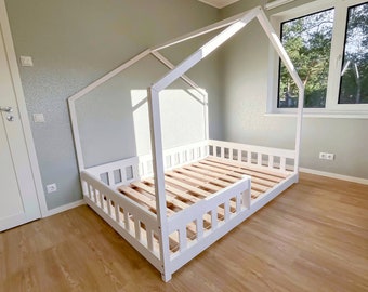 My First Bed · House bed, Crib, Twin, Full & Queen sizes - Over 18 colors and finishes!