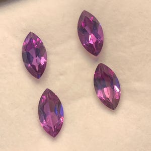 Alexandrite - 6x12mm Marquise Shape Alexandrite - Lab Created Alexandrite - Marquise Cut Alexandrite , Loose Gemstone For Jewelry.