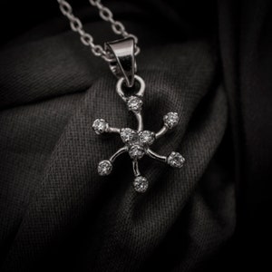 Cubic Zirconia Silver Pendant For Gift CZ Pendant Bridesmaid Cubic Zirconia Pendant Woman&#39;s Jewelry Fashion Jewelry Pendant Gift For Her 