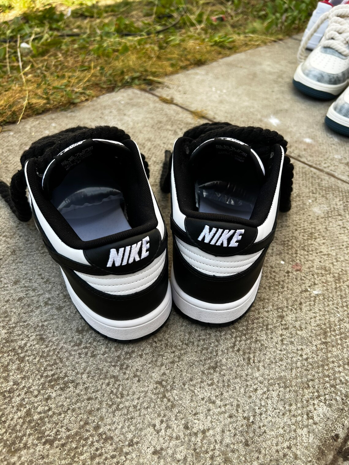 lacing dunks