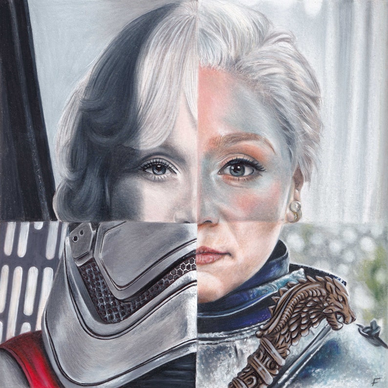 Gwendoline Christie Print Larissa Weems Captain Phasma Brienne Of Gwendoline Christie Print Larissa Weems Captain Phasma Brienne Of