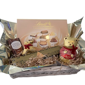 Wrapped Christmas Luxury Chocolate Hamper