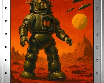 1950s Sci-Fi Movie Poster Wallpapers for Android & iPhone (Digital Download + .mov Video