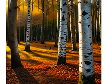 Android and iPhone static wallpapers 1290px. X 2796px four seasons (four images to dowload)