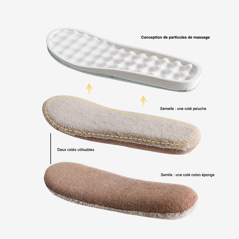 Japanese minimalist style slippers with double-sided exchangeable sole image 7