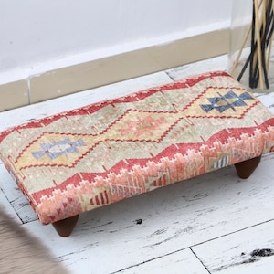 Foot rest stool, Wood work stool, Stepping stool, Accent stool, Bed step stool, Versatile stool, Tray with legs, Footstool ottoman