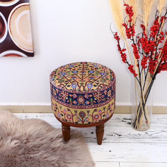 Sgabello rotondo, Pouf sacco, Sgabello poggiapiedi, Sgabello