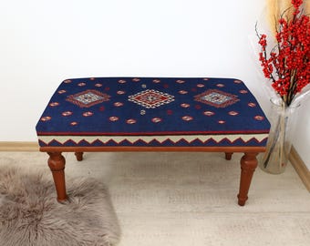 Bohemian bench, Ottoman bench, Footstool bench, Bedroom bench, Piano bench, Vanity bench, Lounging bench, Upholstered bench,
