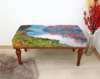 Bedroom Ottoman Bench, Wood Bench, Boho Chair, Dining Table Bench, Footstool Bench, Upholstered Bench, Piano Bench, Minimalist Hallway Bench