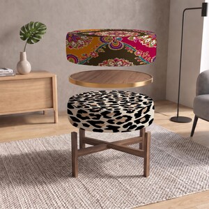 Versatile Table, Boho Side Table, Housewarming Gift, Convertible Ottoman image 4