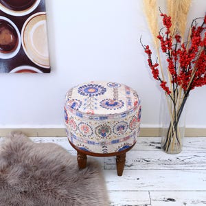 Piano bench, Dressing table chair, Tv chair, Floor chair, Upholstered footstool, Handmade furniture, Bedroom bench, Pouf ottoman,