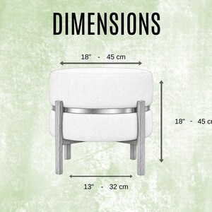 Versatile Table, Boho Side Table, Housewarming Gift, Convertible Ottoman image 12