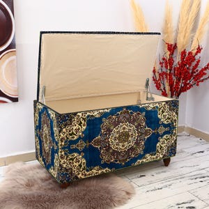 Entry Shoe Bench with Storage, Modern Entryway Organizer, Seat Ottoman Pouf, Hallway Furniture for Easy Shoe, Oriental Hidden Storage Bench