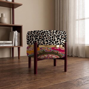 Versatile Table, Boho Side Table, Housewarming Gift, Convertible Ottoman image 7