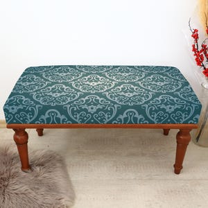 Frontdoor Bench, Piano Bench, Ottoman Bench, Upholstered Bench, Turkish Rug Bench, Kilim Bench, Home Decor Bench, Handmade Kilim Stool