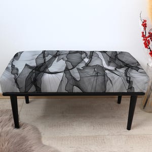 Boho Entryway Seating, Upholstered Bench, Foyer Bench, Hallway Seating, Lounge Couch, Make Up Bench, Minimalist Hallway Bench, Piano Bench