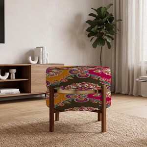 Versatile Table, Boho Side Table, Housewarming Gift, Convertible Ottoman image 9