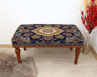 Dining Table Bench, Upholstered Piano Bench, Primitive Bench, Vanity Bench, Resting Bench, Yoga Bench, Saloon Bench, Bohemian Hallway Bench