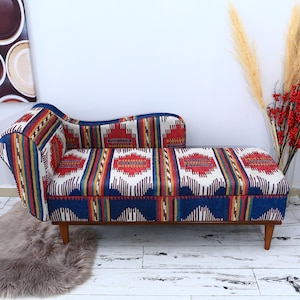 Chaise lounge sofa, Sleeper sofa, Upholstered sofa couch, Handmade furniture, Relaxing chair, Cat couch, Saloon sofa, Boho sofa, SOFA