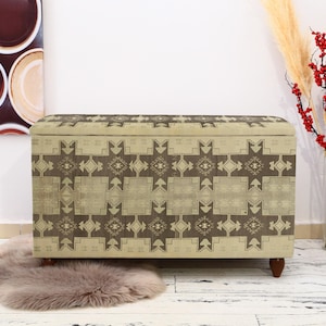 Oriental storage, Authentic bench, Ottoman storage, Entryway bench, Daily use storage, Bench for saloon, Cozy shoe bench, Rustic bench