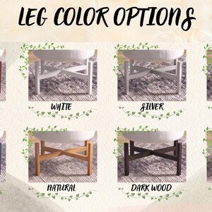 Versatile Table, Boho Side Table, Housewarming Gift, Convertible Ottoman image 11