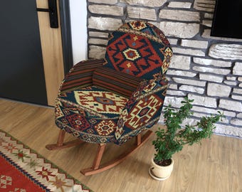 Silla mecedora infantil, sillón junto a la chimenea, mecedora, silla de porche, silla con reposabrazos, silla para ver la televisión, sillón de descanso, sillón reclinable, silla de exterior