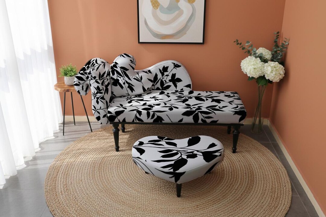 Mini Divan Bench Durable Fabric Sofa, Divan Sofa Bench, Boho Chic Home, Warm Tones Decor ...