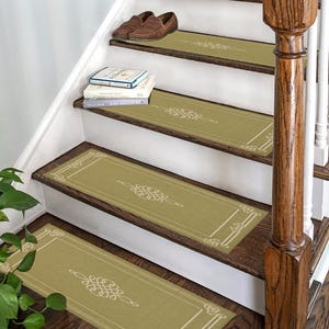 Boho Teppich Läufer, Teppich Läufer, Teppich Läufer, Teppich Läufer, Teppich Läufer, Teppich Läufer, Rutschfester Teppich, Treppenstufen Set