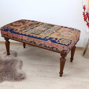 Bedroom Bench, Hallway Bench for Entryway, Seating Bench, Modern Home Decor, Upholstered Cushion, Stylish Furniture Gift, Bench Gift