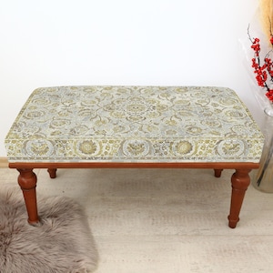 Vintage Wooden Bench, Handmade Rustic Entryway Seat, Timeless Accent Furniture for Hallway, Living Room, Bedroom, Rustic Furniture