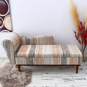 Chaise lounge sofa, Sleeper sofa, Upholstered sofa couch, Handmade furniture, Relaxing chair, Cat couch, Saloon sofa, Boho sofa, SOFA