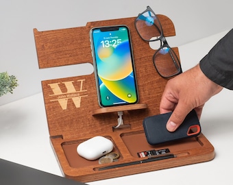5th Anniversary Gifts for Him, 5 Year Anniversary Gift for Him, 5th Anniversary Gift Wood