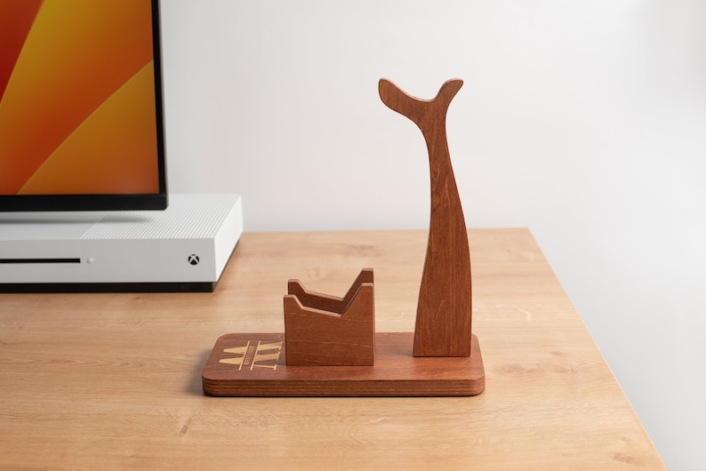 Single Controller Stand With Headphone Holder - Etsy