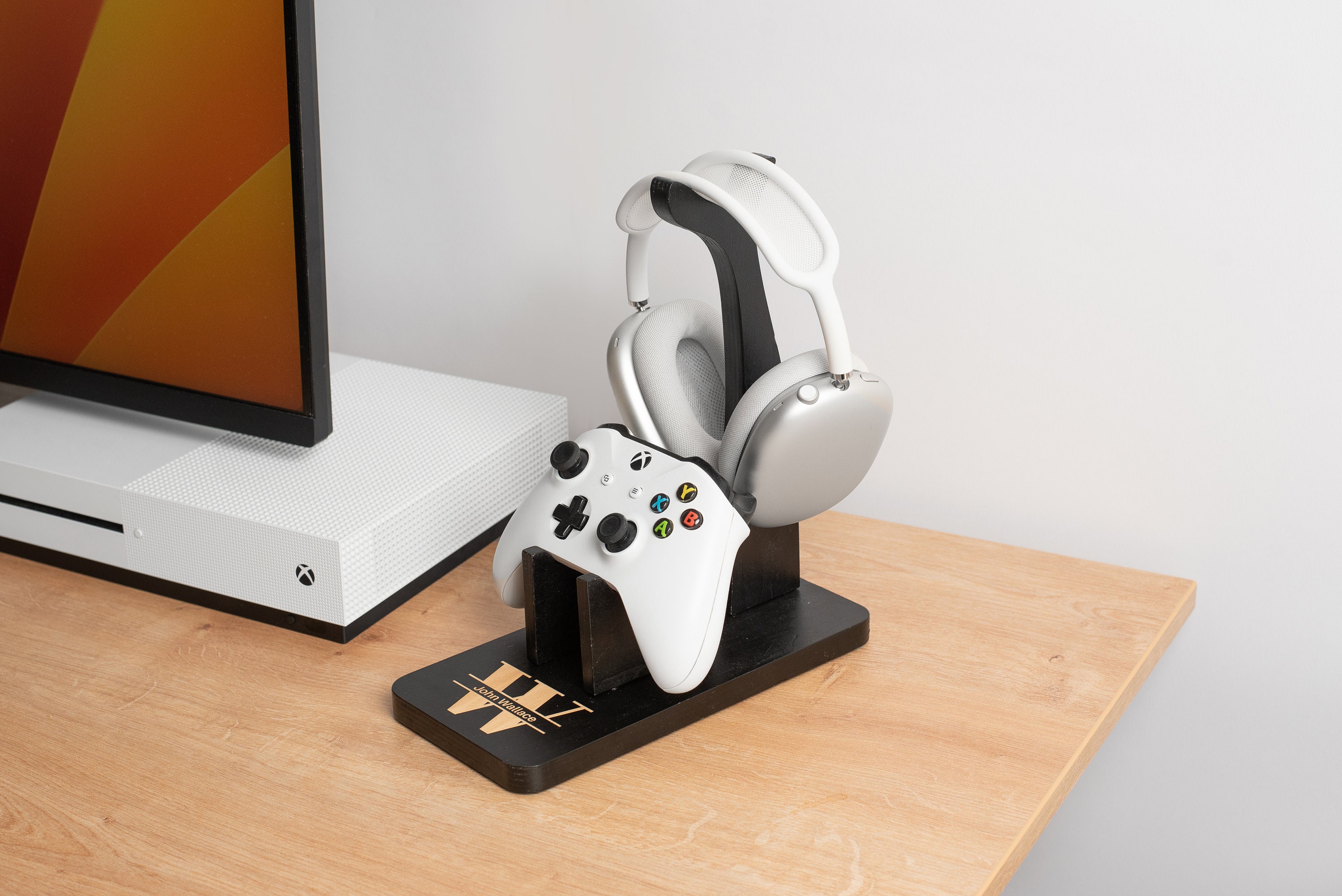 Single Controller Stand With Headphone Holder - Etsy