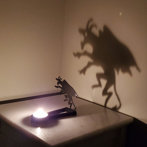 KeaLite Jersey Devil Shadow Caster (Tealight Candle Sold Separately) *Buy Any 2 KeaLites & Get Free Shipping!*