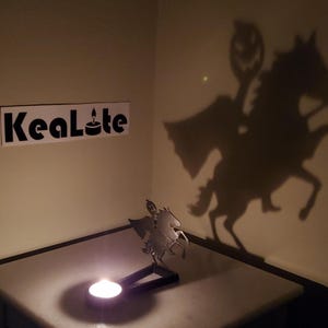 KeaLite Sleepy Hallow/Headless Horseman Shadow Caster (Tealight candles sold separately) *Buy Any 2 KeaLites & Get Free Shipping!*