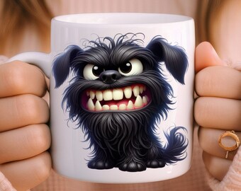 Brutus Tasse Dog | Lustige Tasse fürs Büro | Bürotasse | Kaffeetasse mit Spruch | lustiger Becher Geschenk zum lachen | Sarkasmus