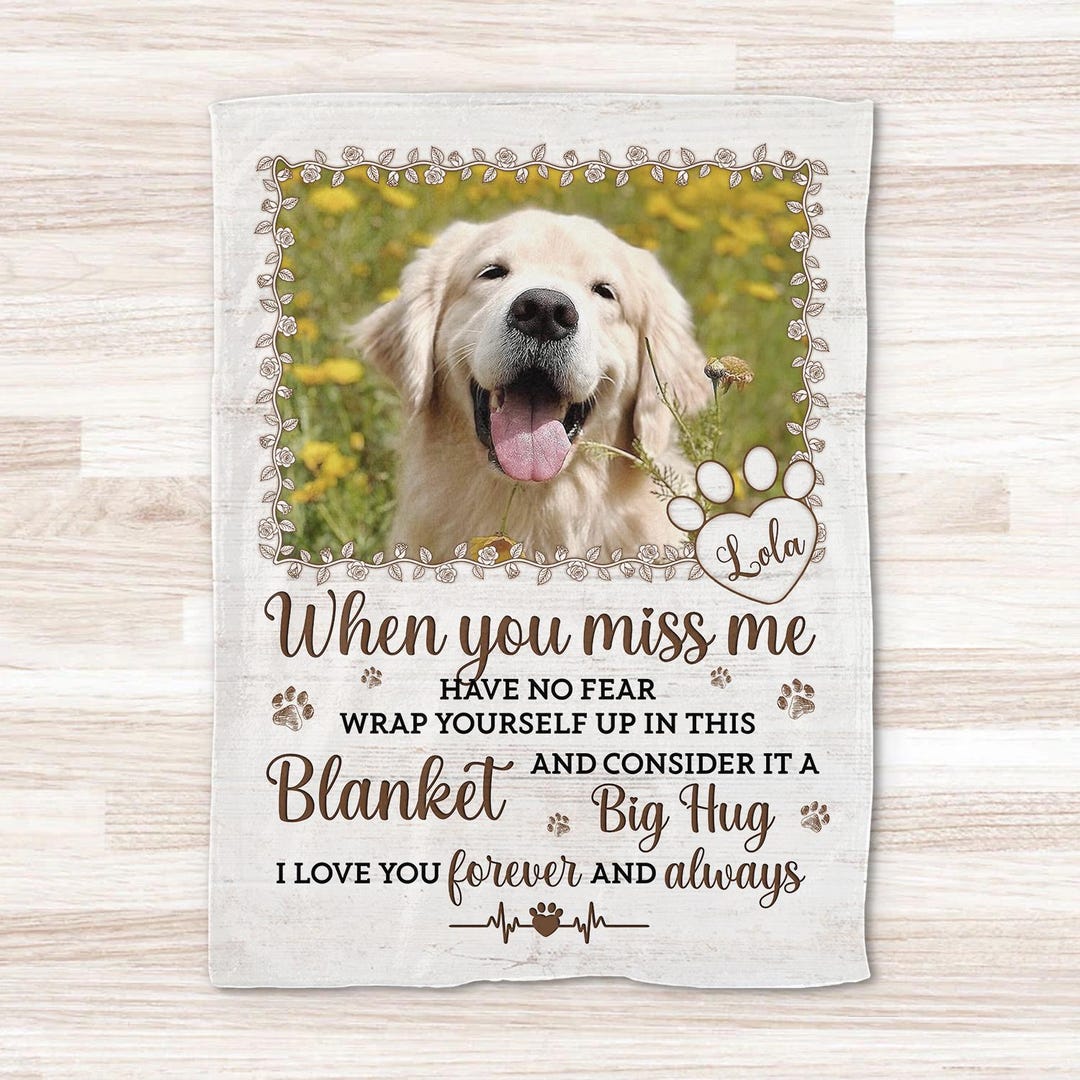 Etsy Dog Blanket Personalized Dog Blanket Personalized Dog Lover Gift For Women Blanket, Personalized Dog Blanket, Custom Pet Fleece Dog Blanket Personalized